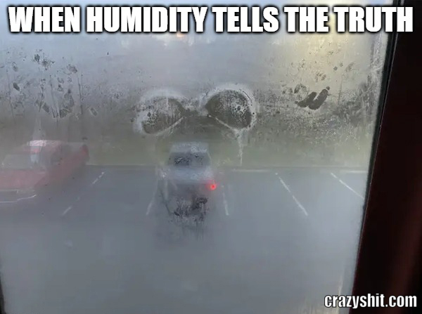 humidity reveals the secret
