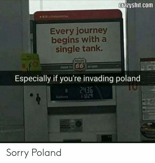 sorry poland