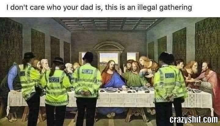 illegal gathering