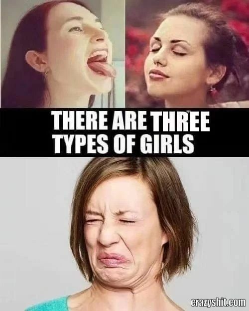 different types of girls