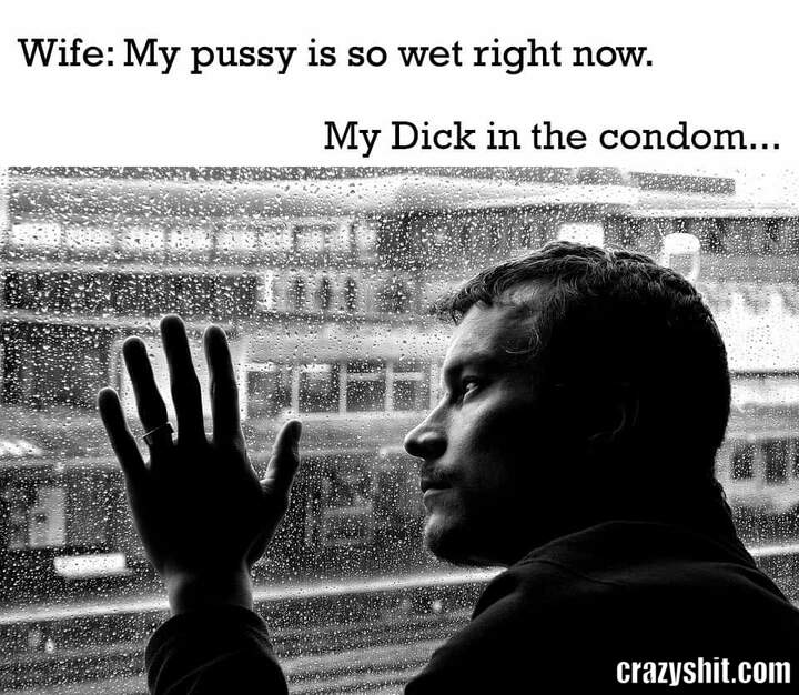 dick in the condom