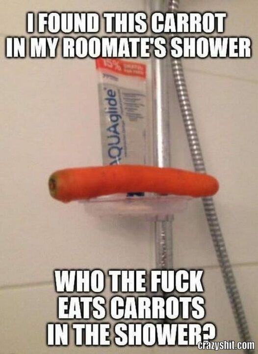 just found a carrot
