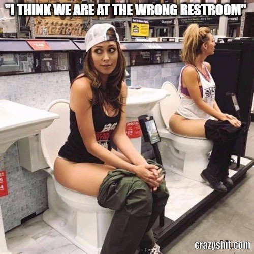 wrong restroom