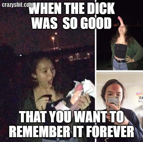 a dick to remember