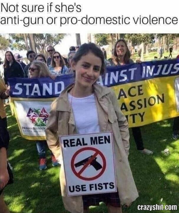 no guns needed