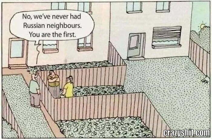 russian neighbours