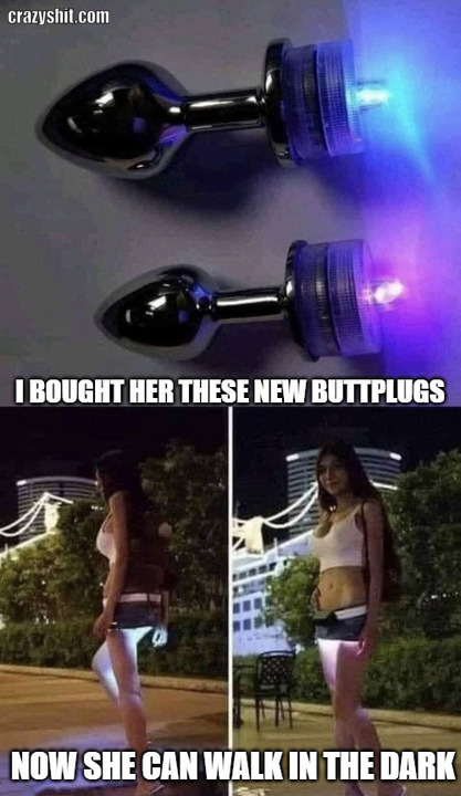 shiny buttplugs
