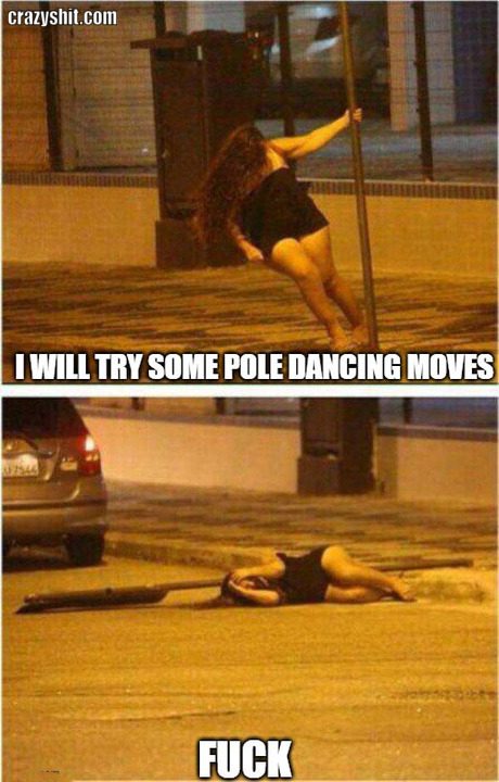 pole dancing is not for everyone