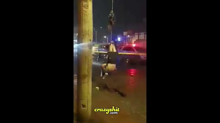 CrazyShit.com | Strangled and hung from the bridge - Crazy Shit