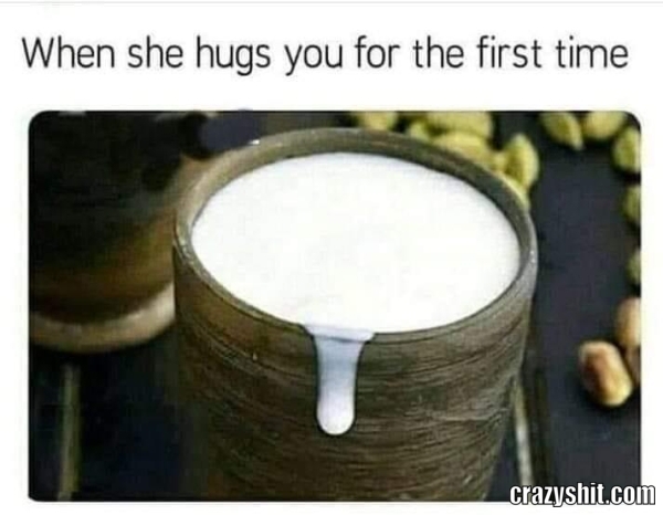 first hug