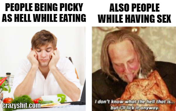 being picky