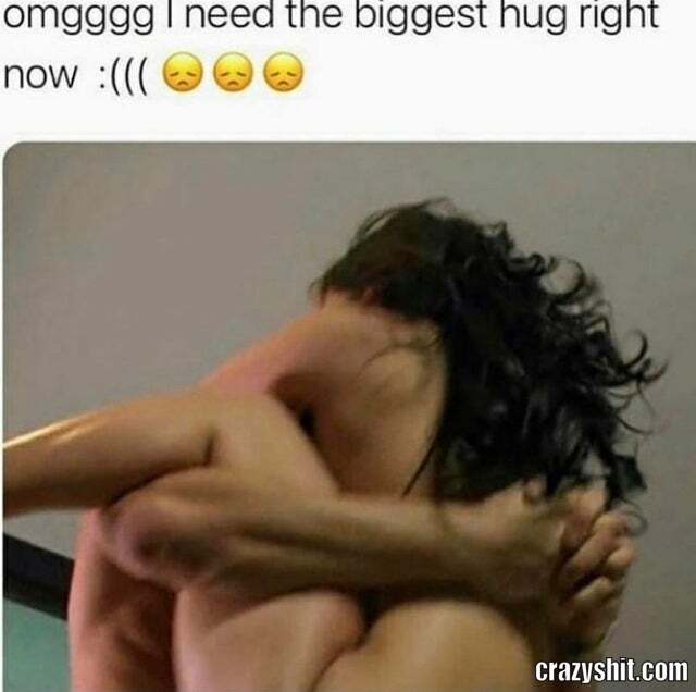 biggest hug