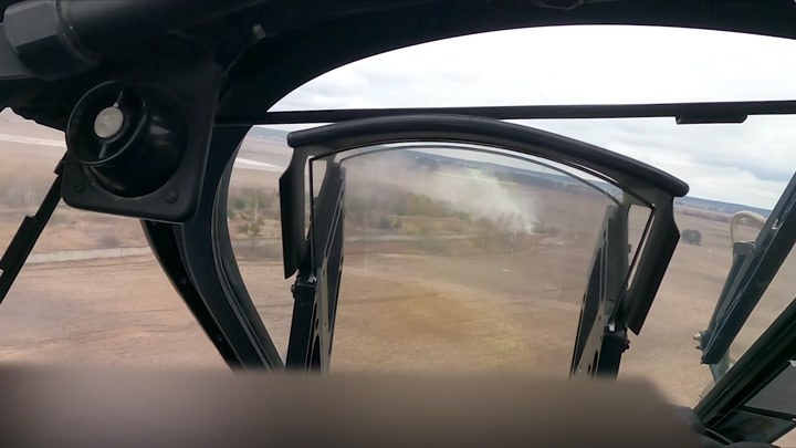CrazyShit.com | Video from Russian Defense Ministry shows helicopter attacking Ukrainian forces - Crazy Shit