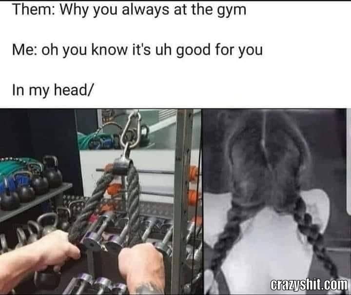 men at gym