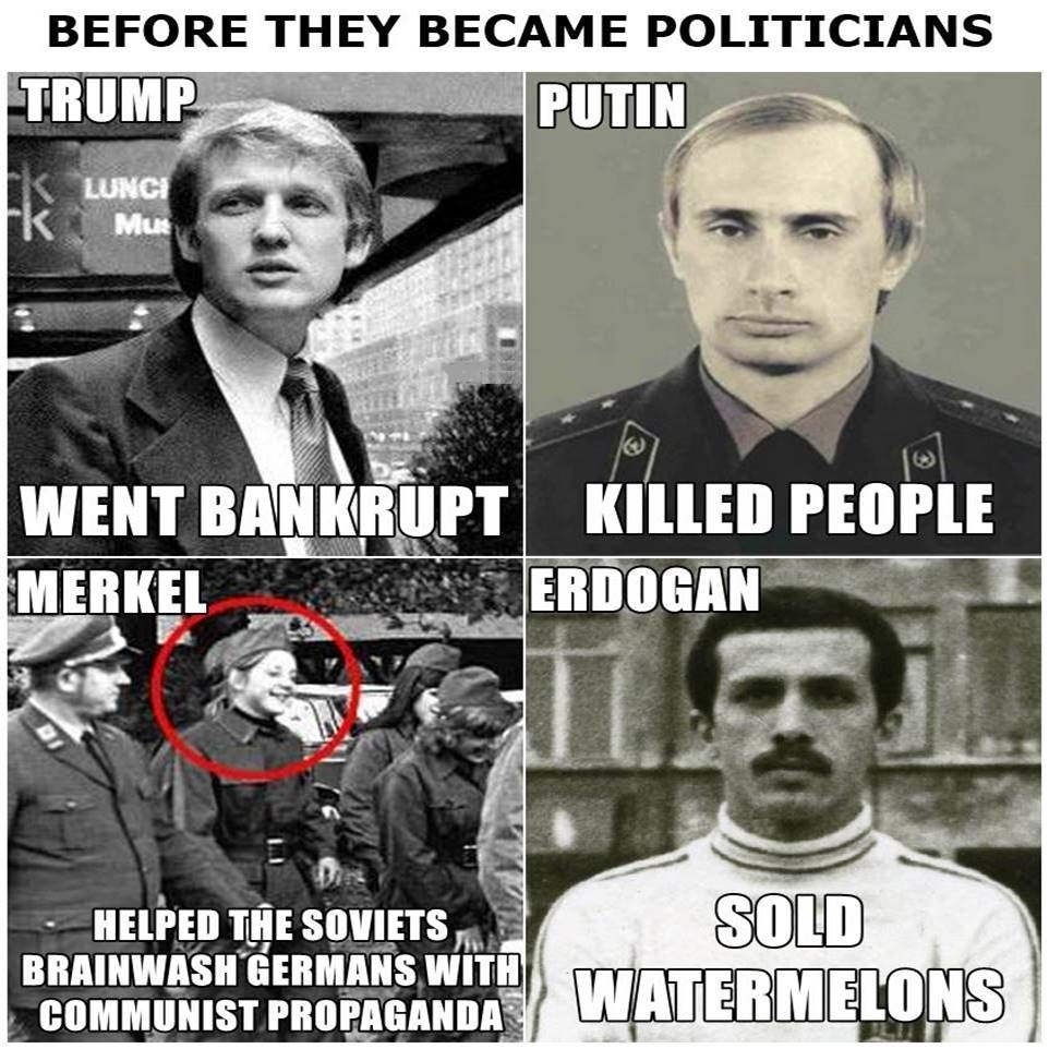 before they were politicians