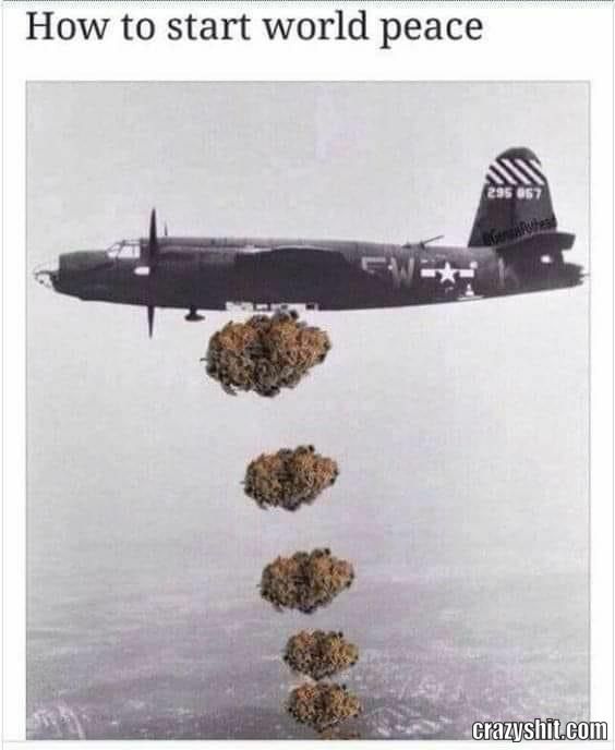 weed plane