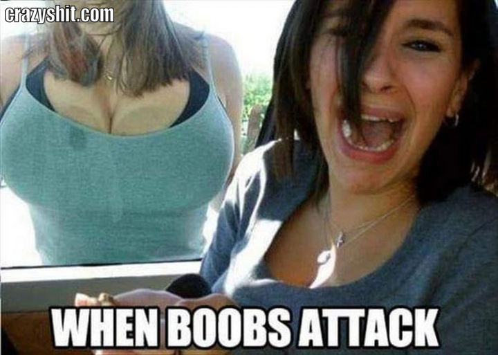 boob attack