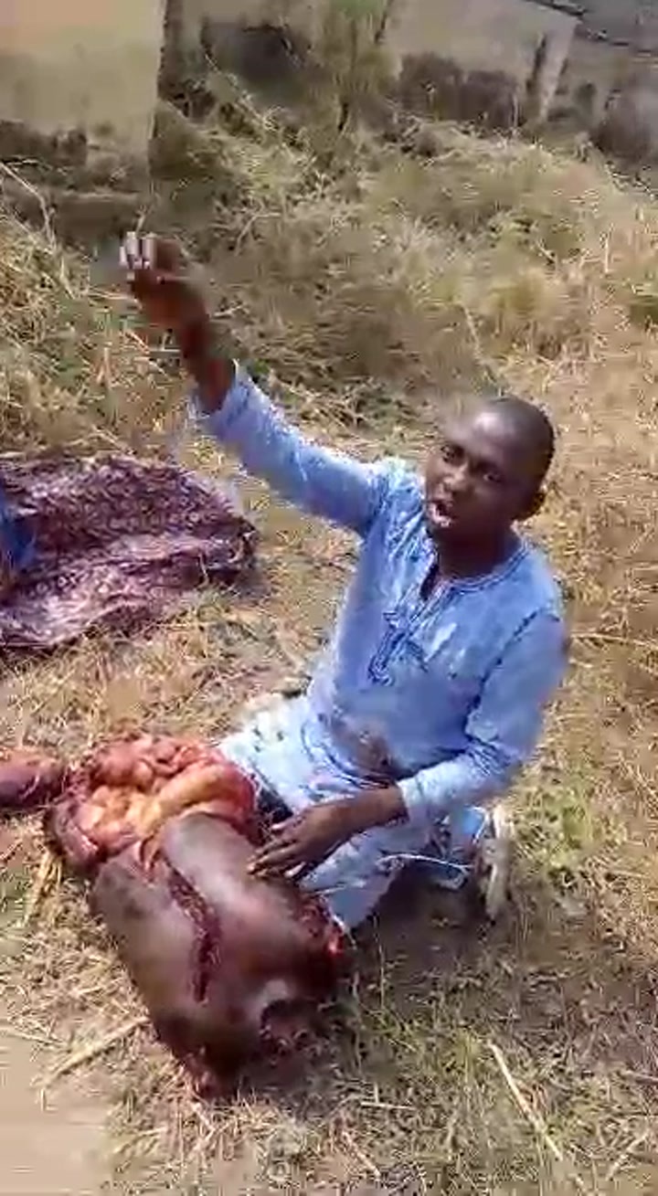 man caught with body to do ritual