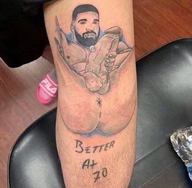 just a shitty tattoo