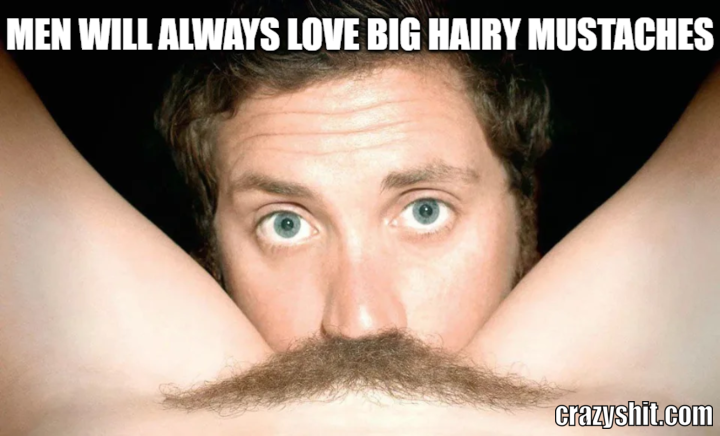 men love mustaches