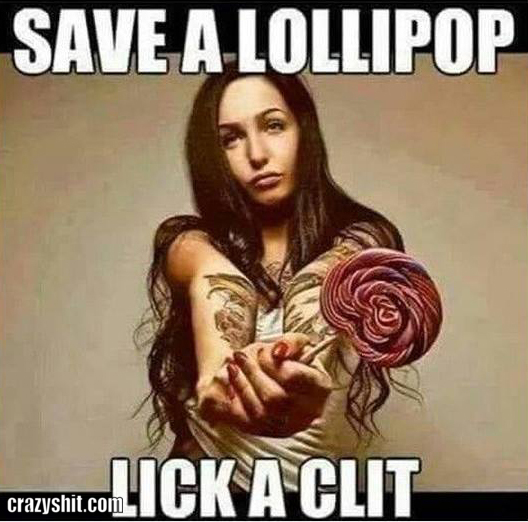 save the lollipop