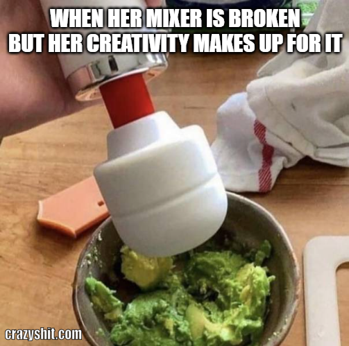 mixer is broken