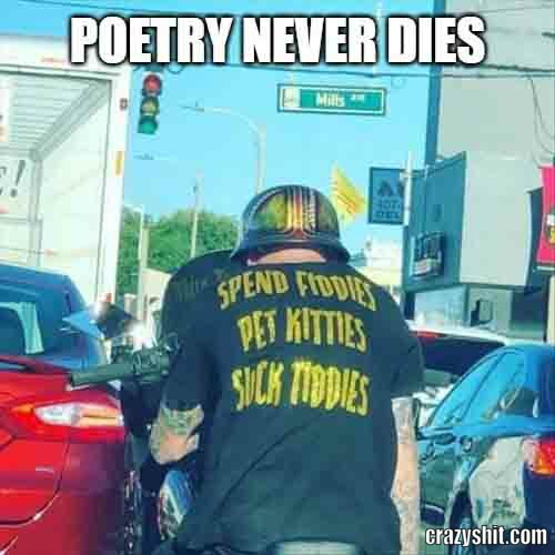 poetry never dies