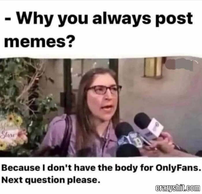 posting only memes