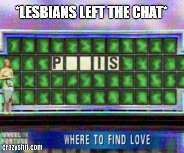 lesbians left the chat