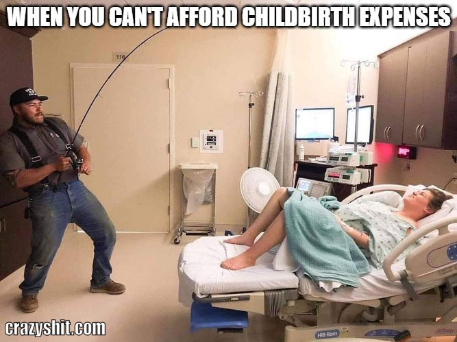cant afford childbirth