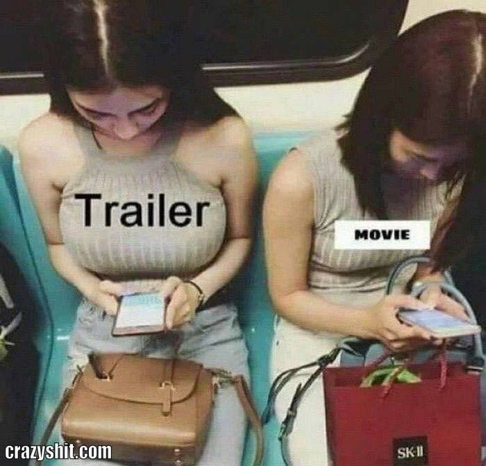 trailer vs movie