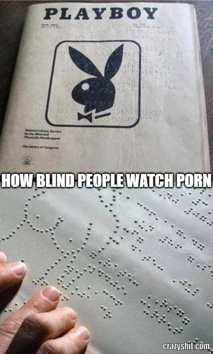 blind people and porn