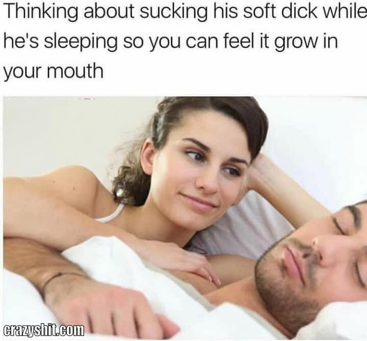 thinking about sucking