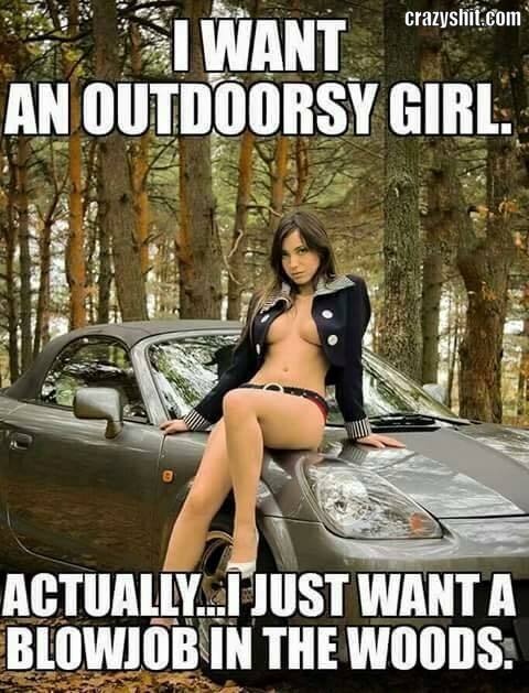 outdoorsy girl