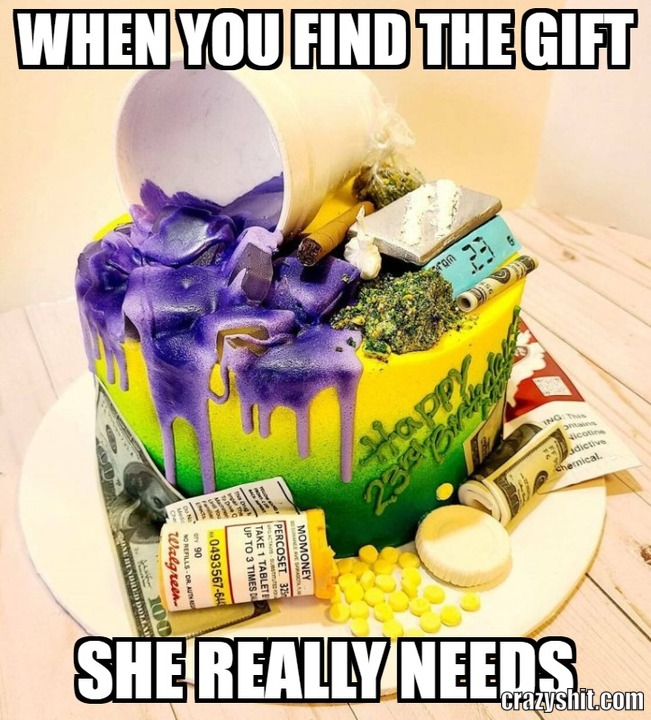 when you find the gift