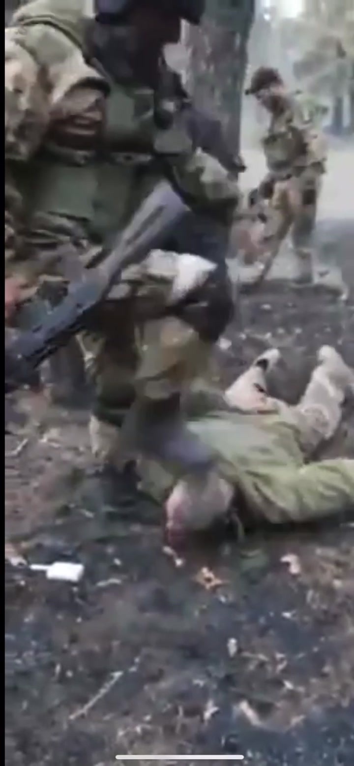CrazyShit.com | ukraine soldier capture by chechen force - Crazy Shit 