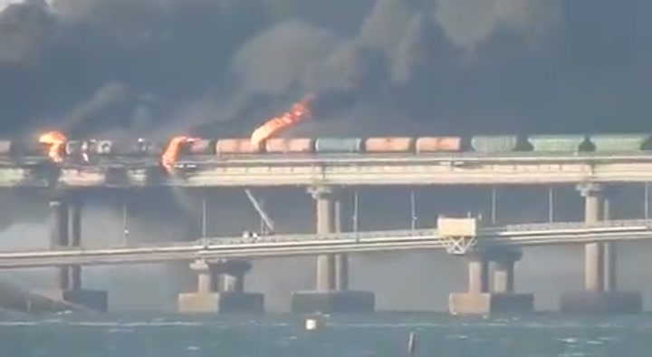 CrazyShit.com | Bridge Go Boom - Aftermath From Far Away - Crazy Shit