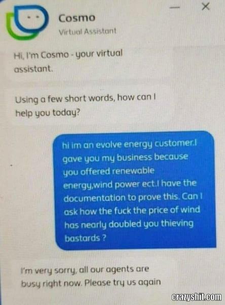 An honest customer