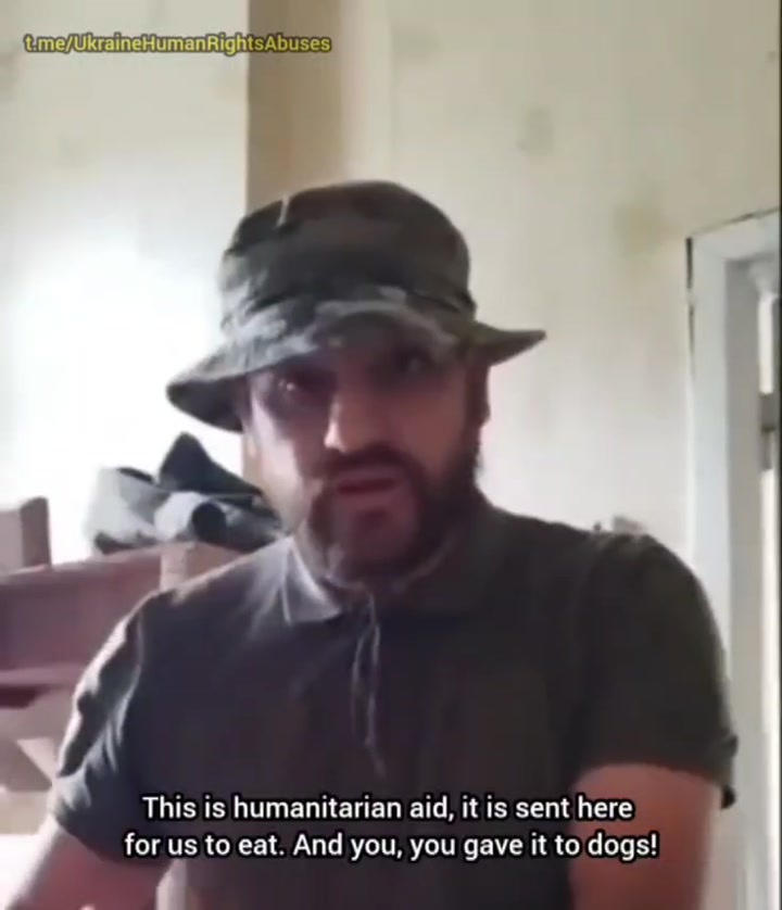SHOCKING VIDEO OF UKRAINE SOLDIER ARGUING WITH ...