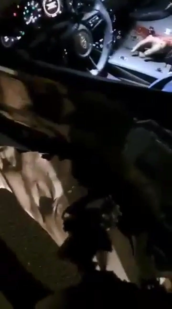 CrazyShit.com | Porsche driver beheaded by truck - Crazy Shit