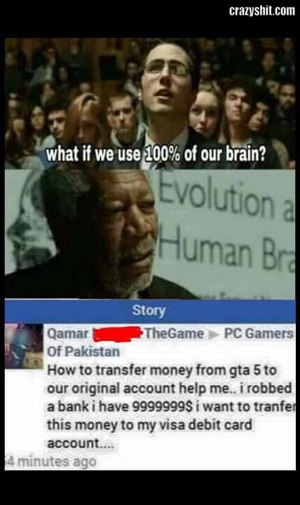 what if we use 100% of our brain