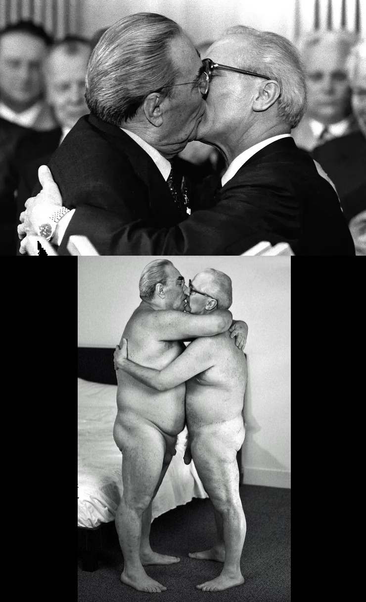 Socialist Fraternal Kiss
