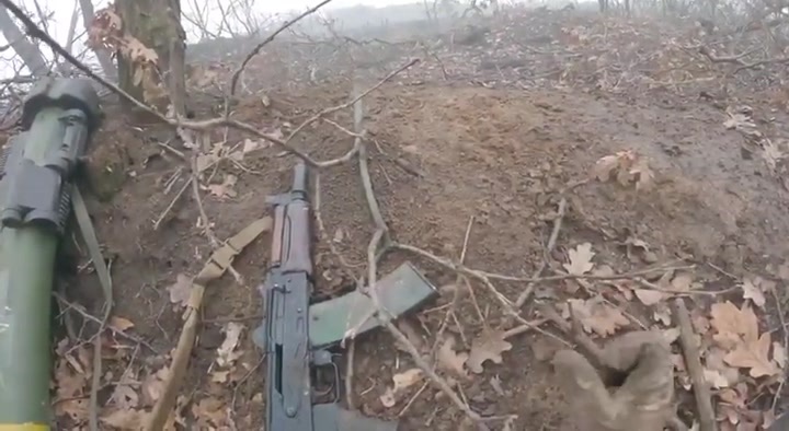 CrazyShit.com | ukraine soldier hit in the trench - Crazy Shit