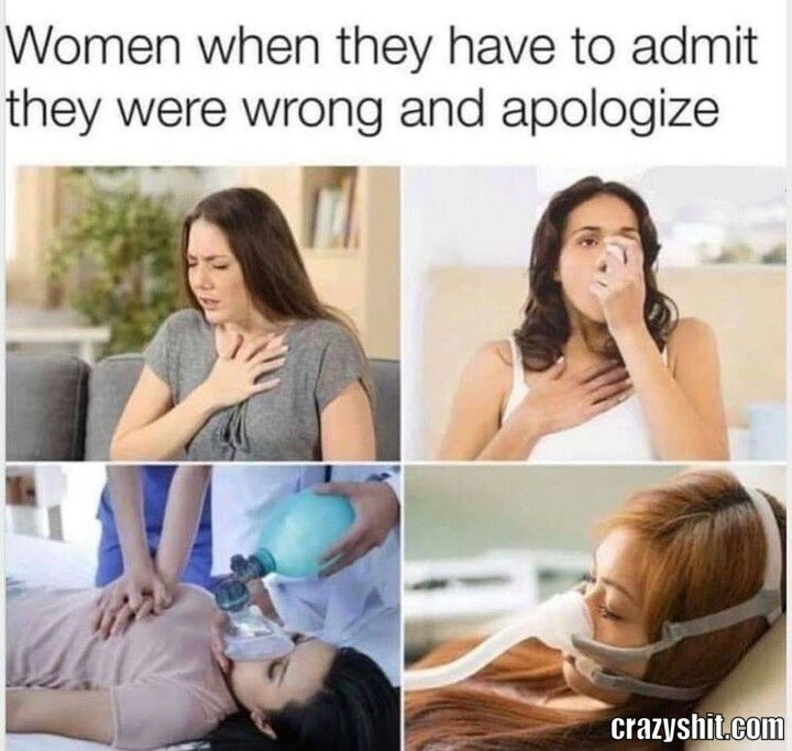 women when they have to admit