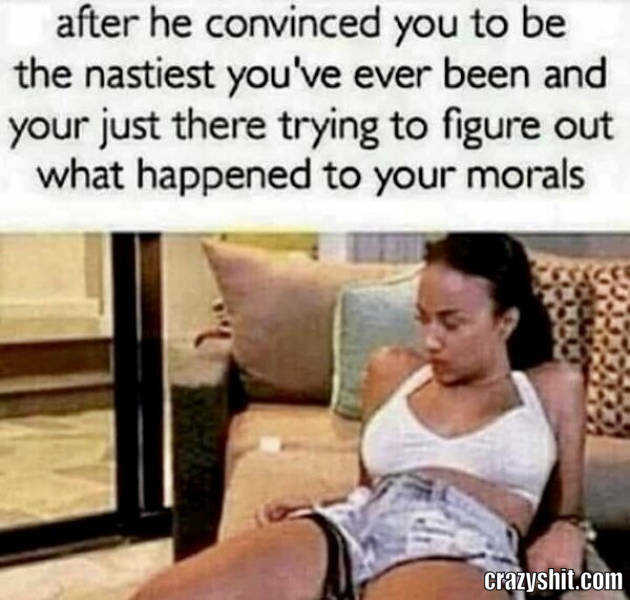 You Have No Morals