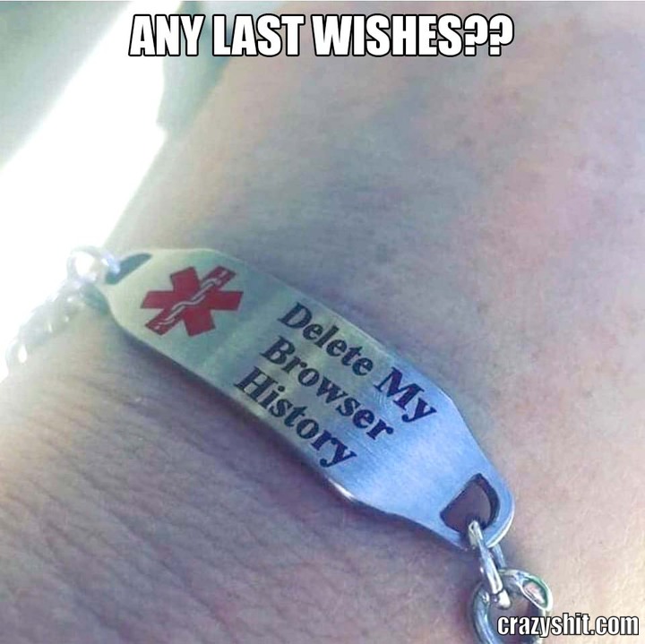 That's My Last Wish