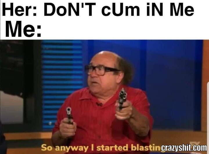 her dont cum on me