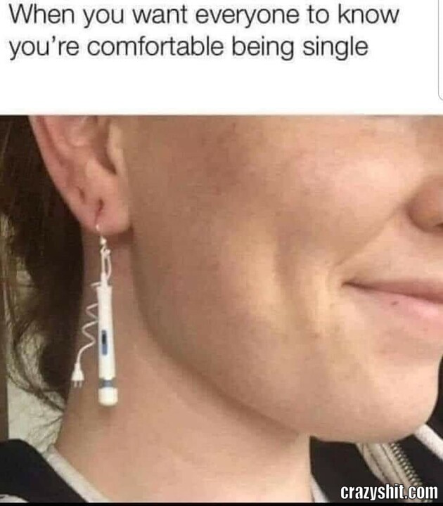 when your compelbele being single