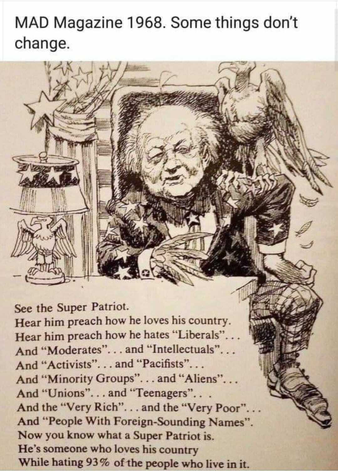This aged real well