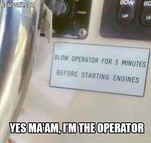 It's Me The Operator